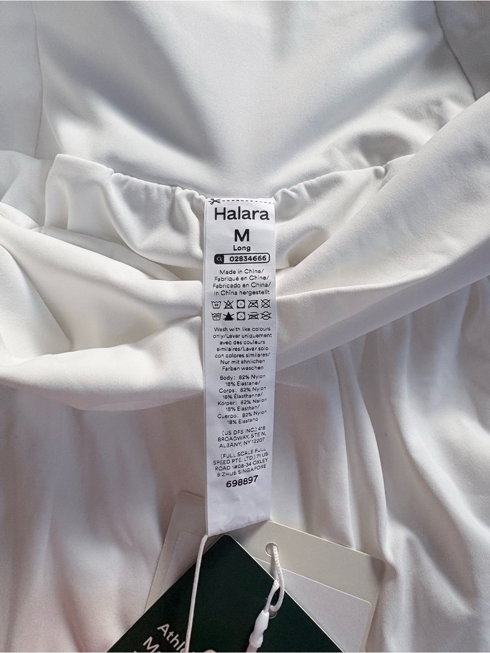 NWT Halara Softleyzero Airy Double Lined Shorts- Medium Long - Picture 3 of 4